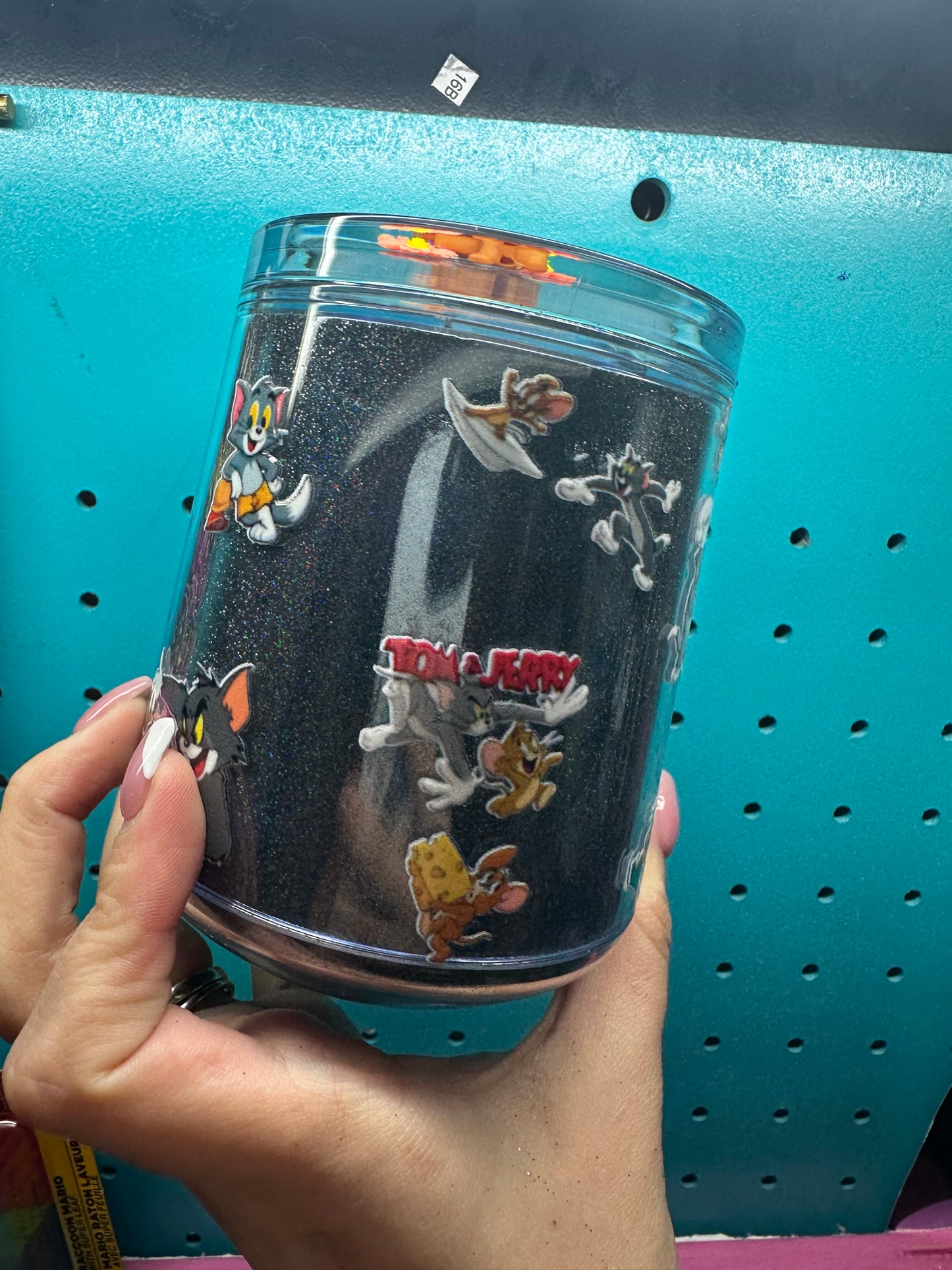 Tom & Jerry Wine Glitter Cup