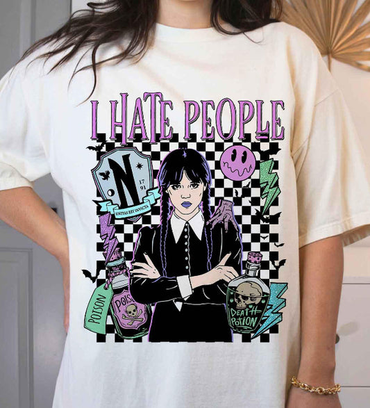 I hate people youth shirt