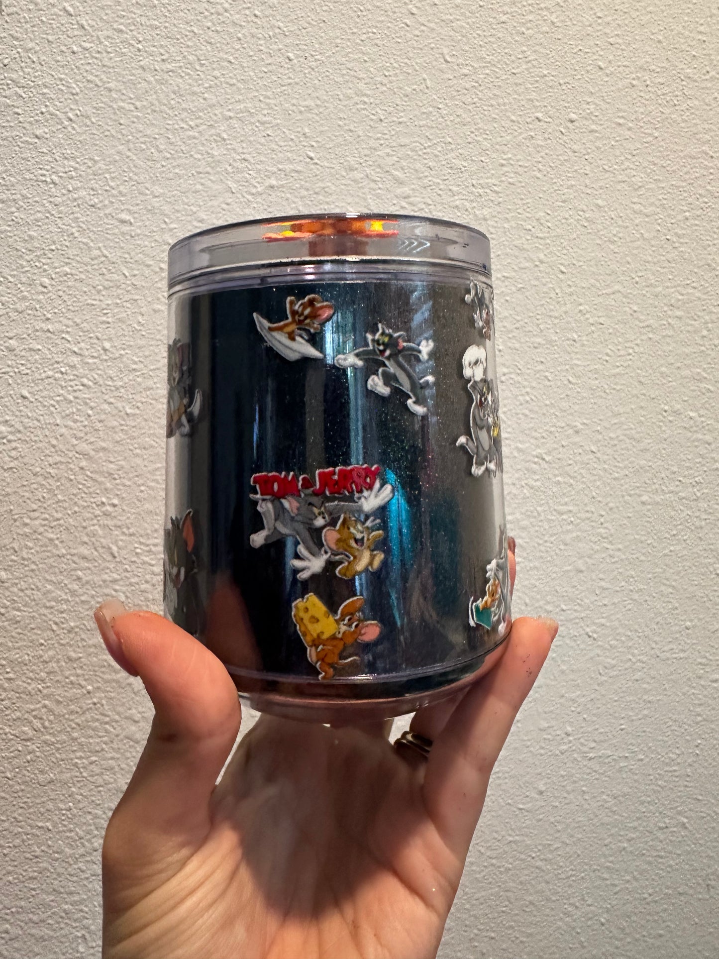 Tom & Jerry Wine Glitter Cup