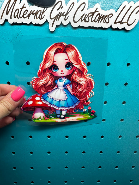 Alice uv decal