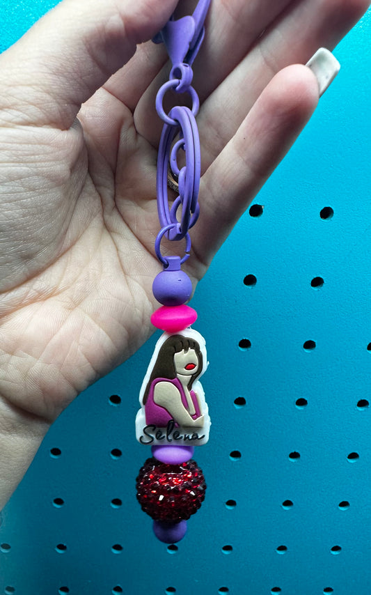 Selena Keychain