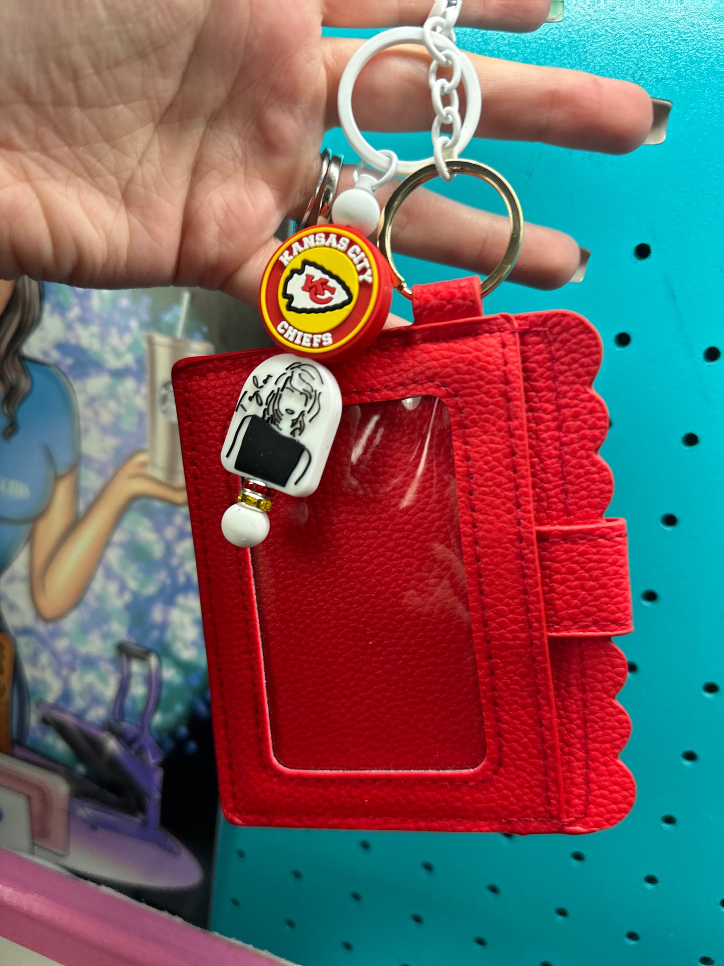 Chiefs Swift wallet keychain