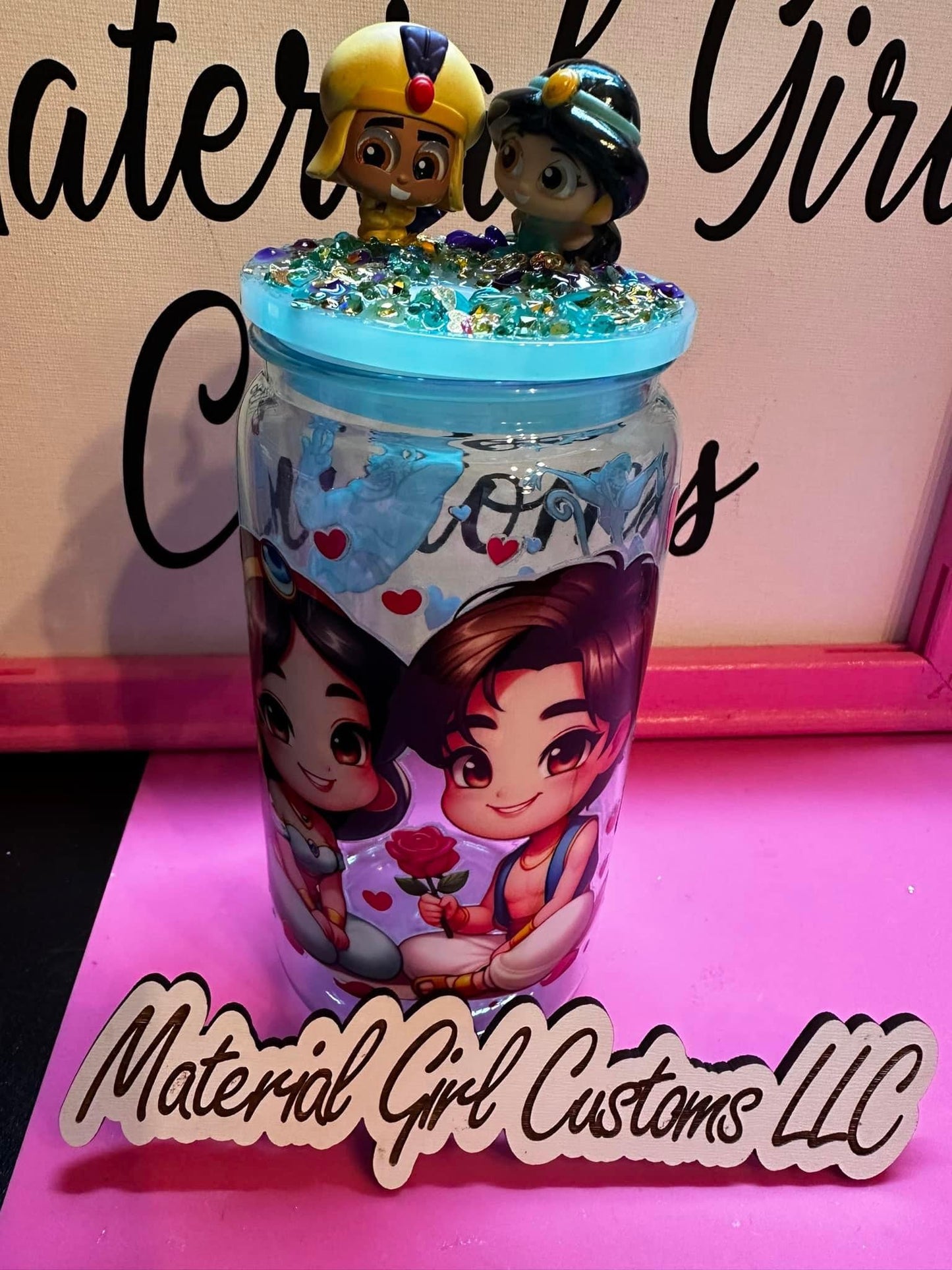 Aladdin and Jasmine cup