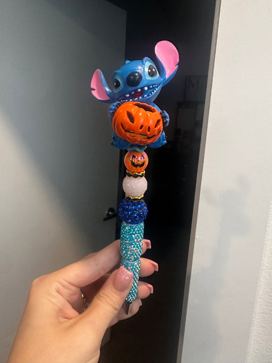 Pumpkin stitch pen