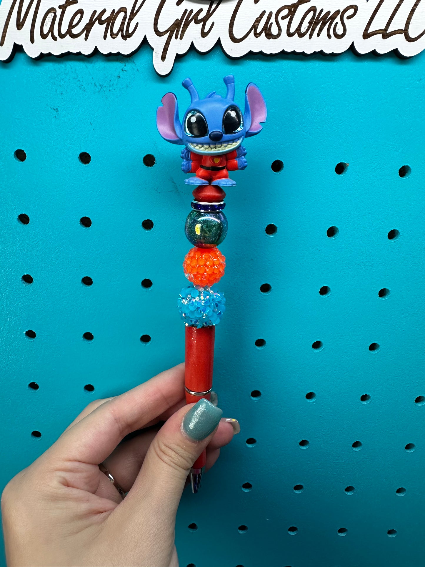 Stitch orange suit