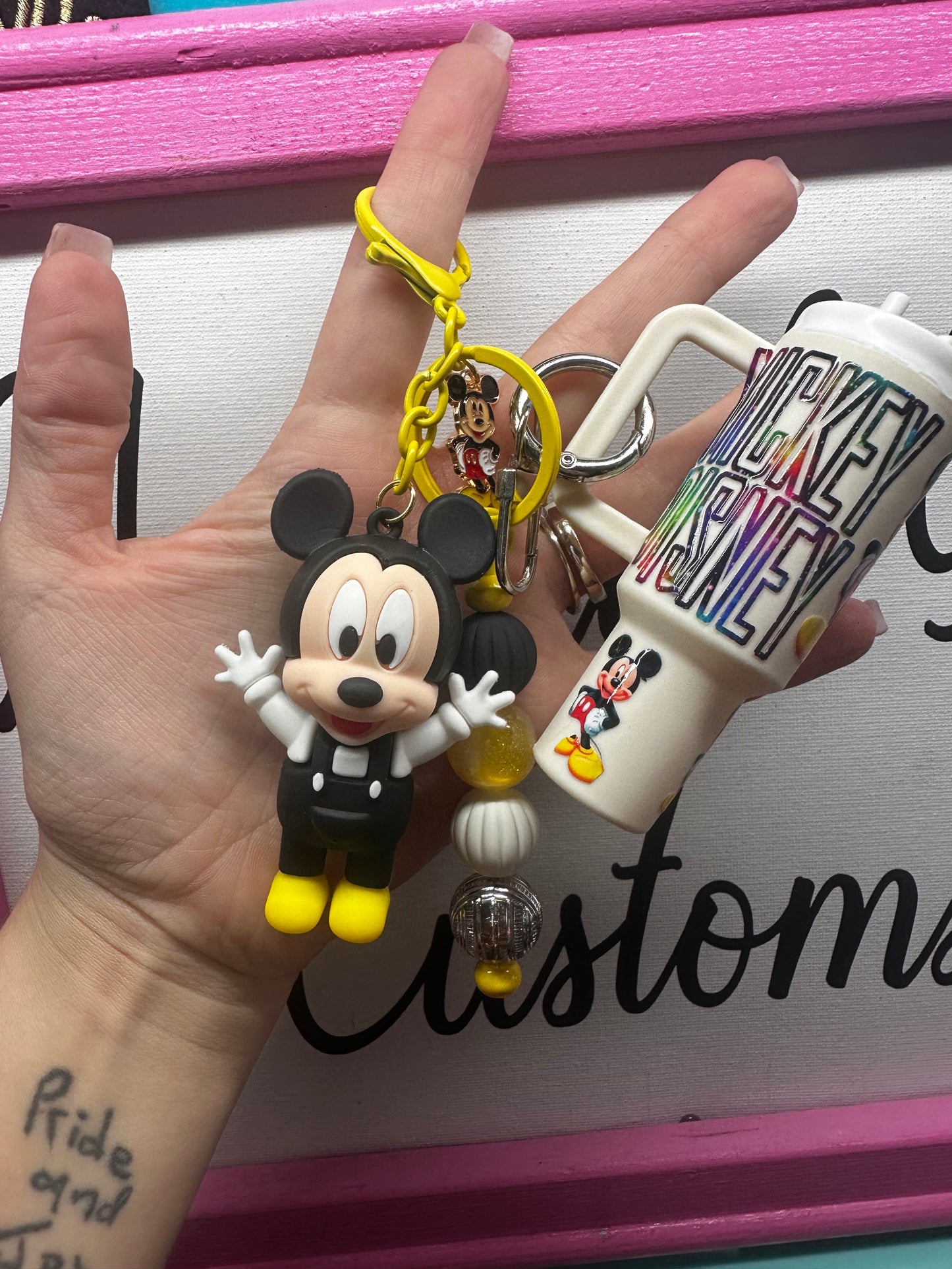 Character keychains