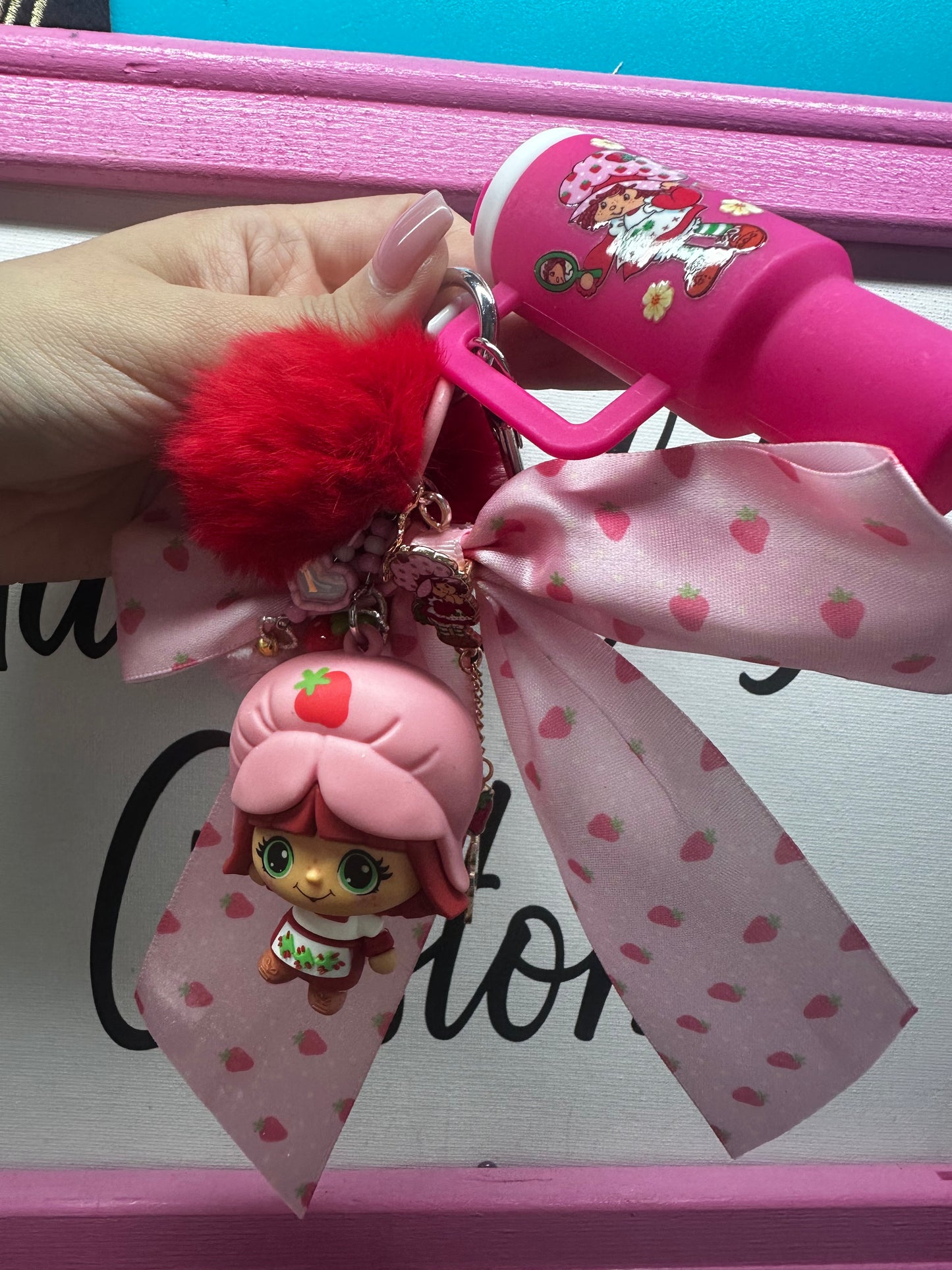 Strawberry Fancy Keychain