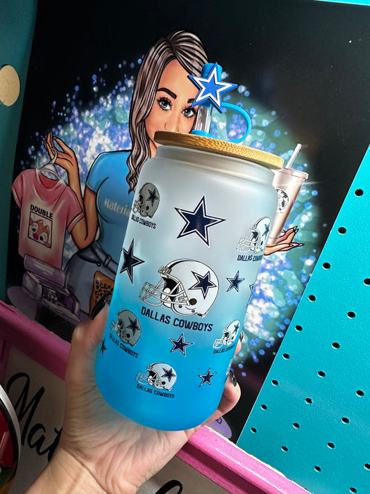 Cowboys cup w/ topper