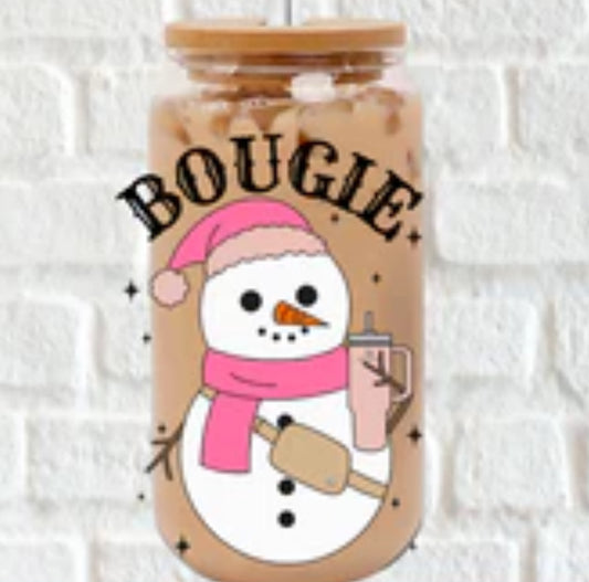 Bougie snowman