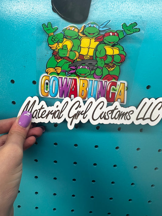 Ninja turtles decal