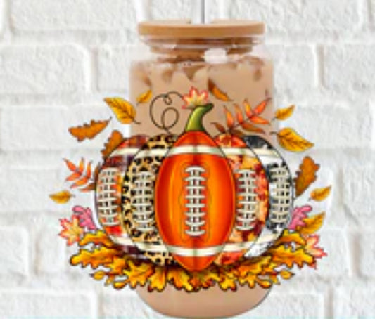 Football Fall Decal