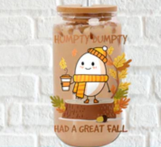 Fall Humpty Dumpty decal
