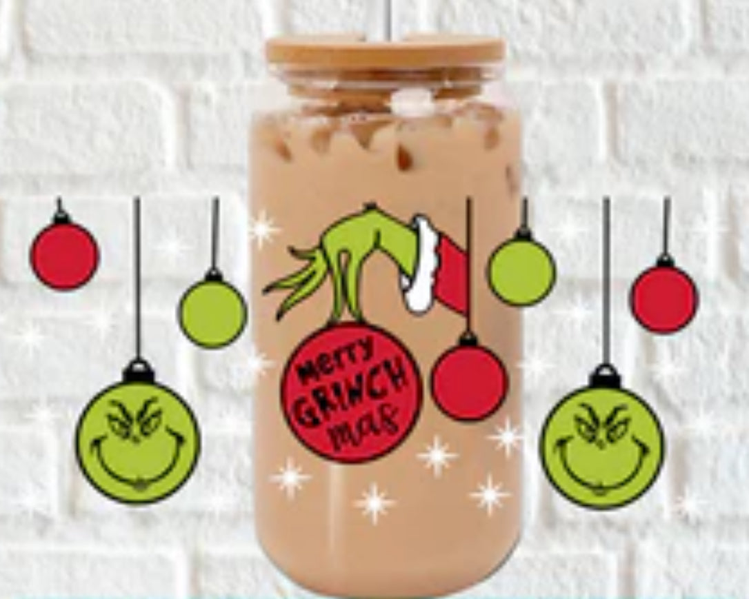 Merry Grinchmas ornamnets wrap