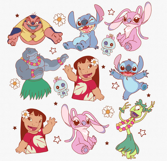 Stitch decal