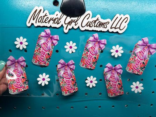 Floral cola bow w/ daises