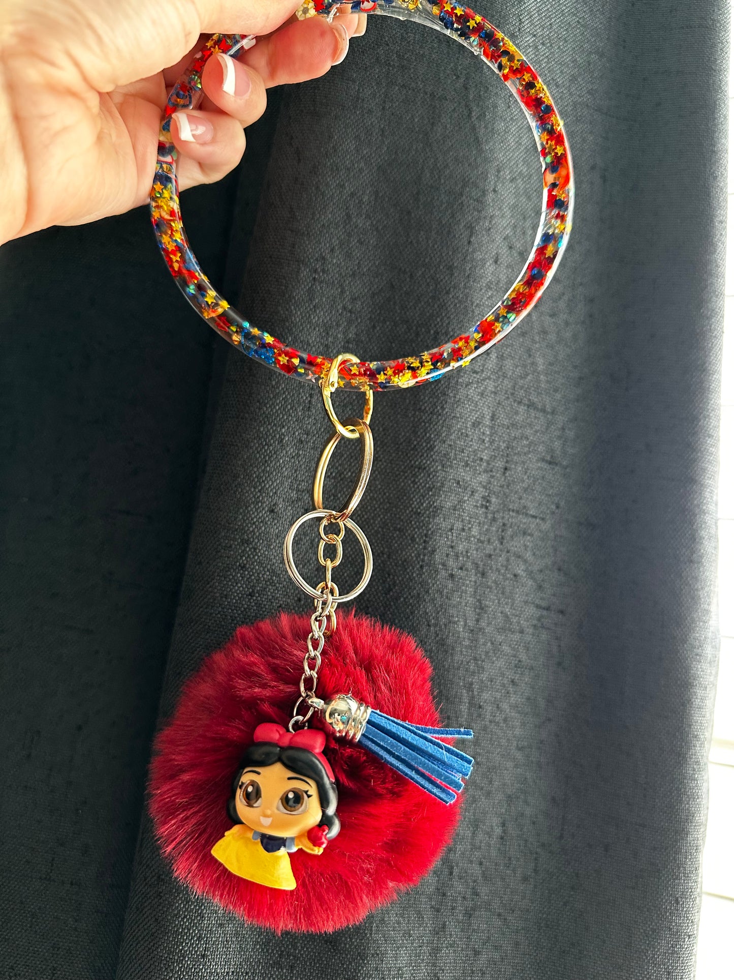 Snow White key ring