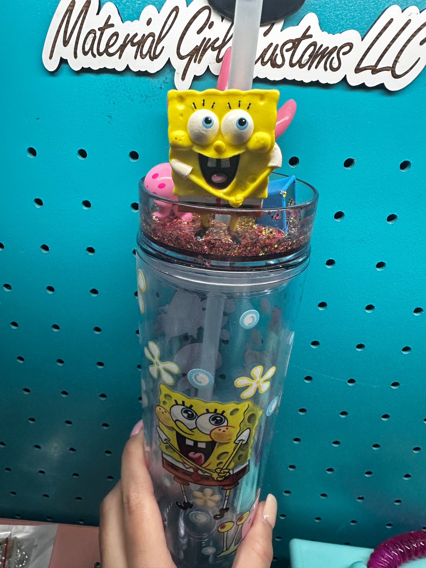 SpongeBob theme 20oz skinny cup