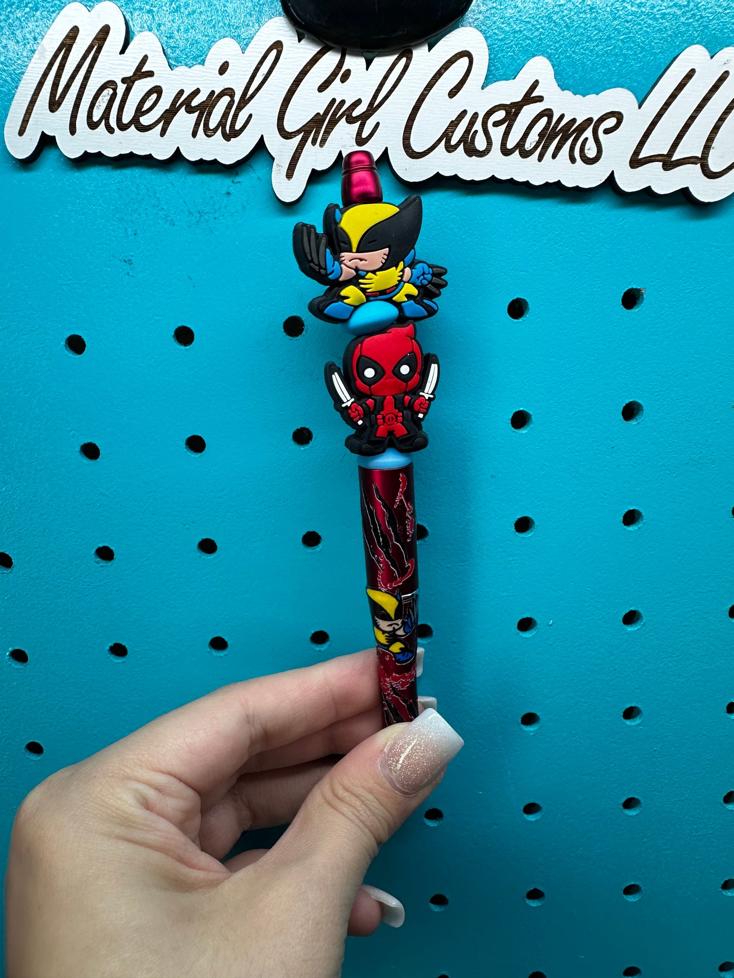 Wolverine and Deadpool pen