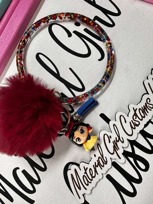 Snow White key ring