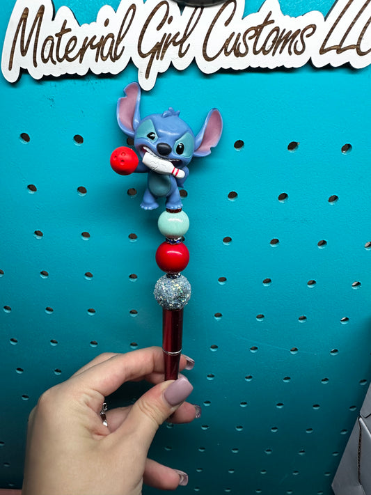 Stitch bowling pen