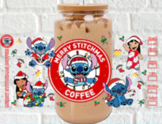 Red stitch Starbucks