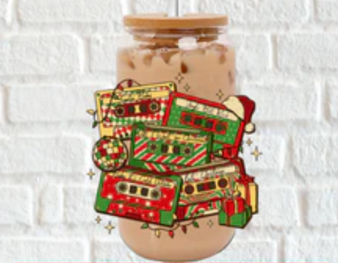 Xmas tapes decal
