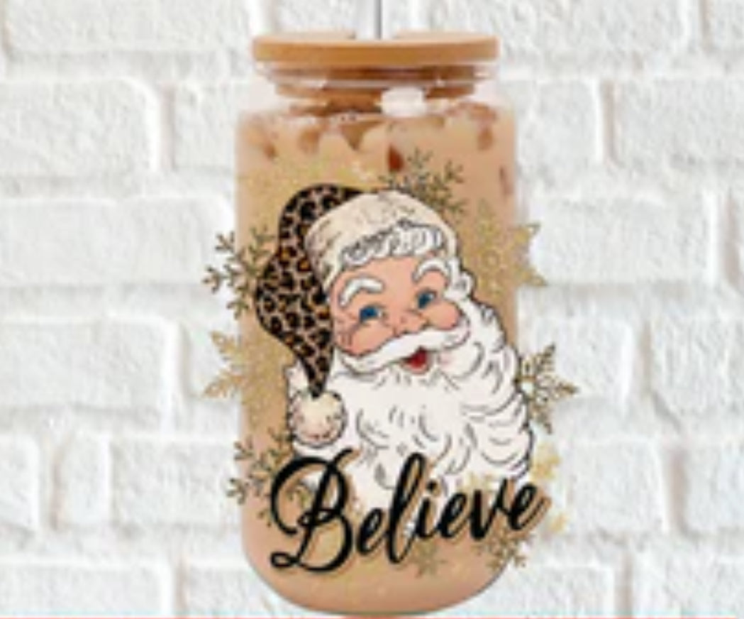 Believe Santa decal