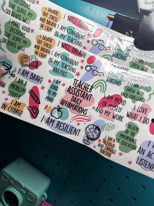 Teacher assistant wrap