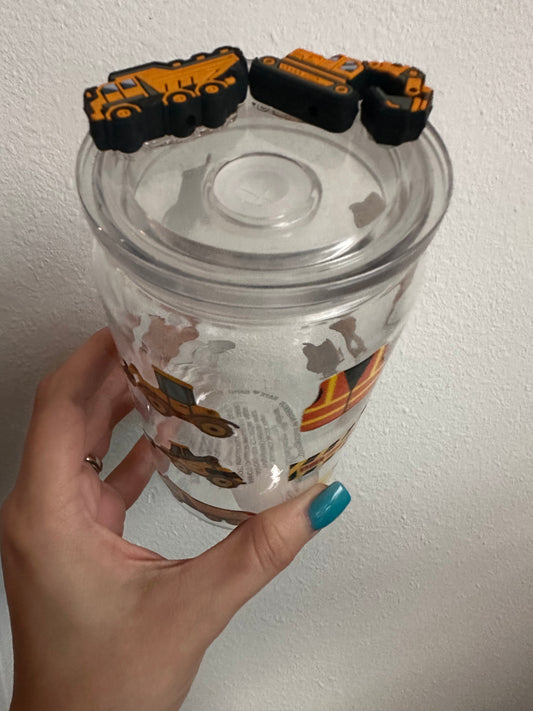 Construction plastic cup