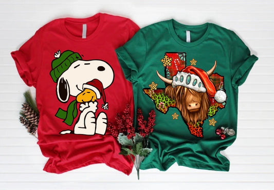 Snoop and Texas Cow DTF Prints