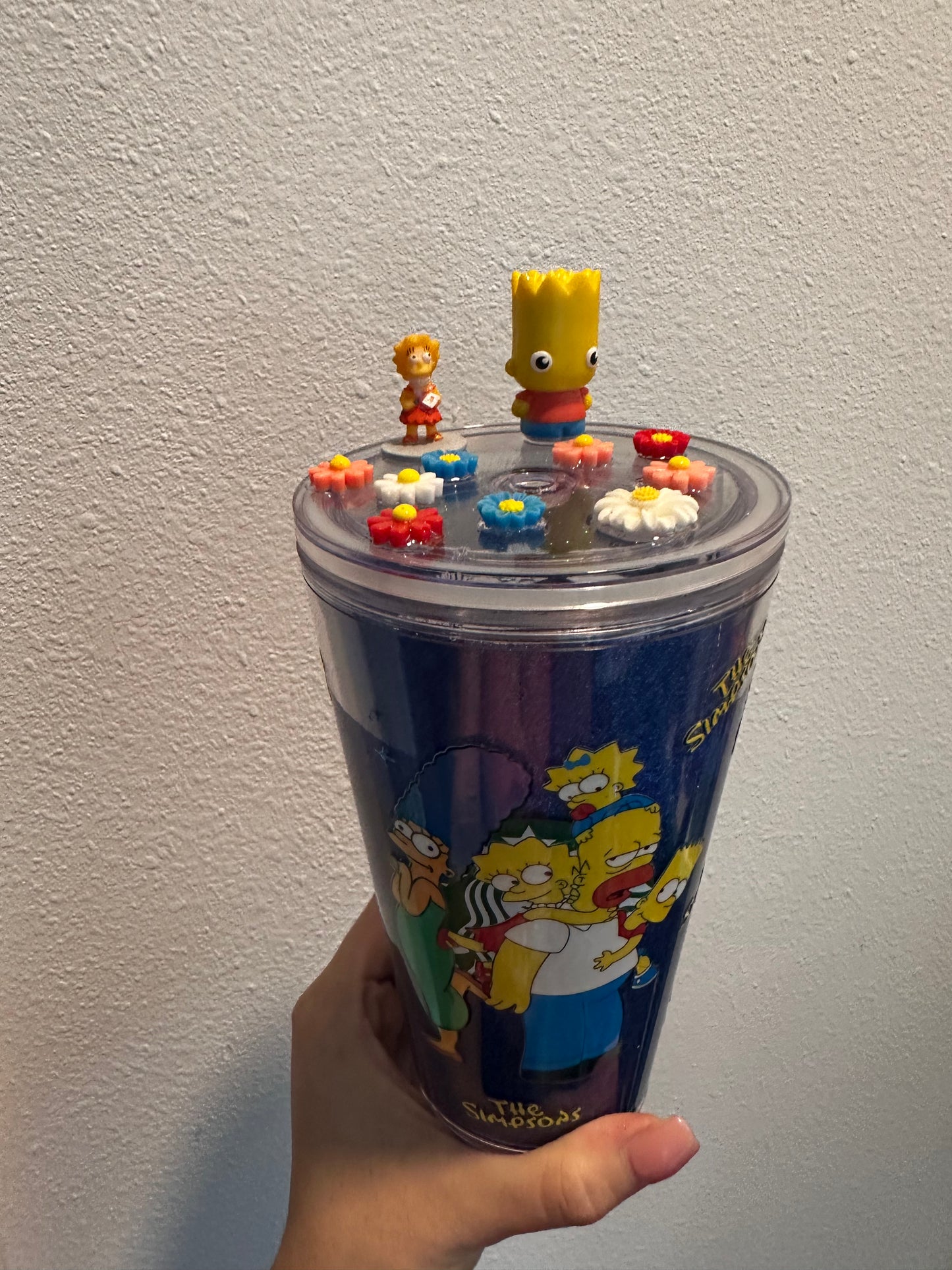 Simpsons snowglobe cup