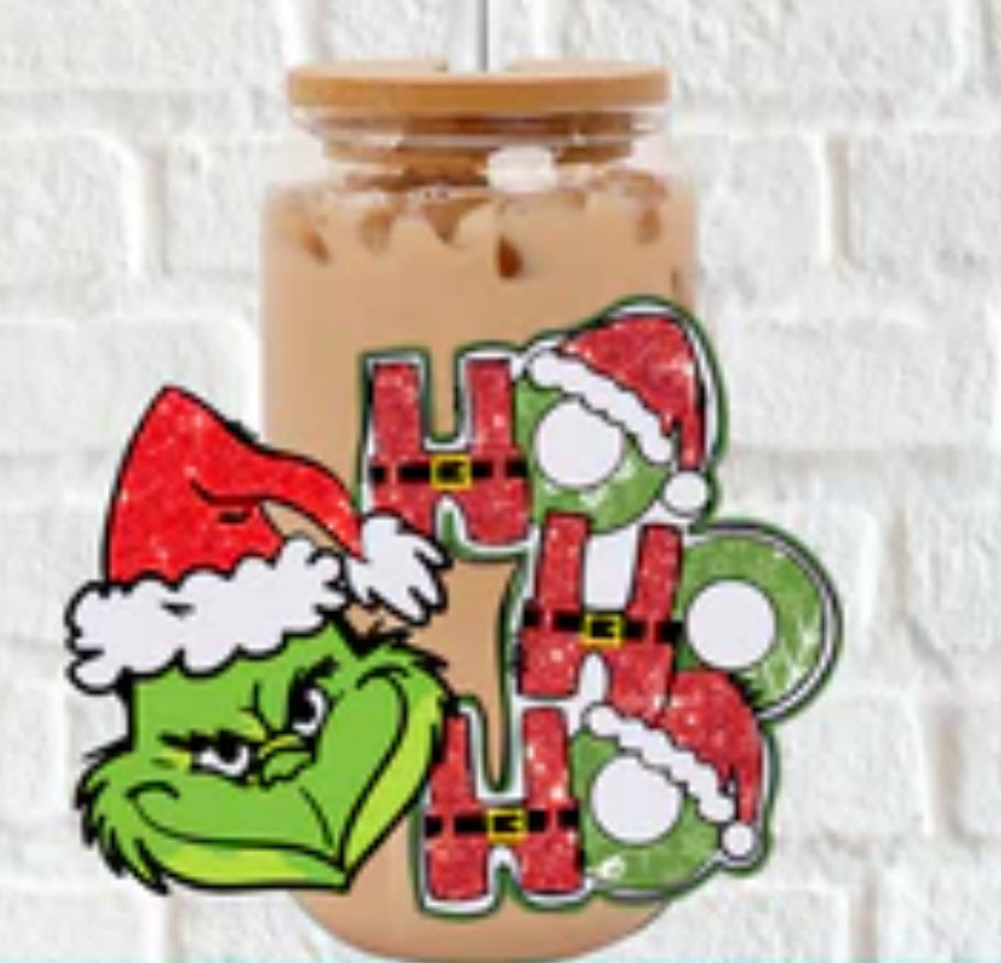 Hoho grinch decal