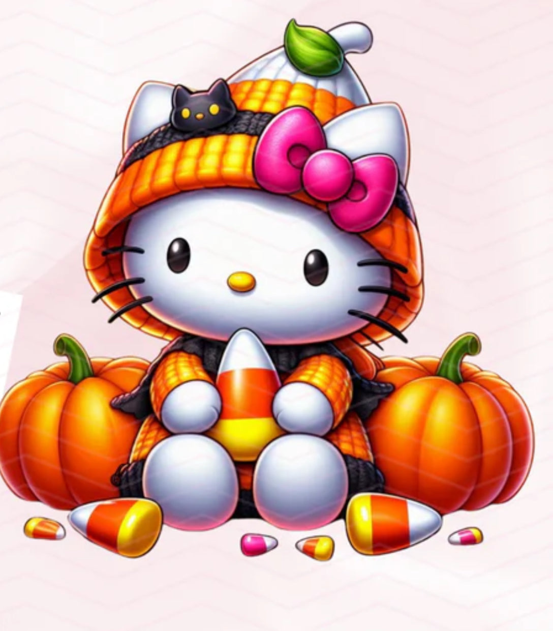 HK candy corn decal