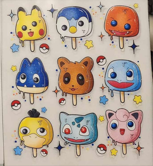 Pokemon popsicles (youth/toddler)