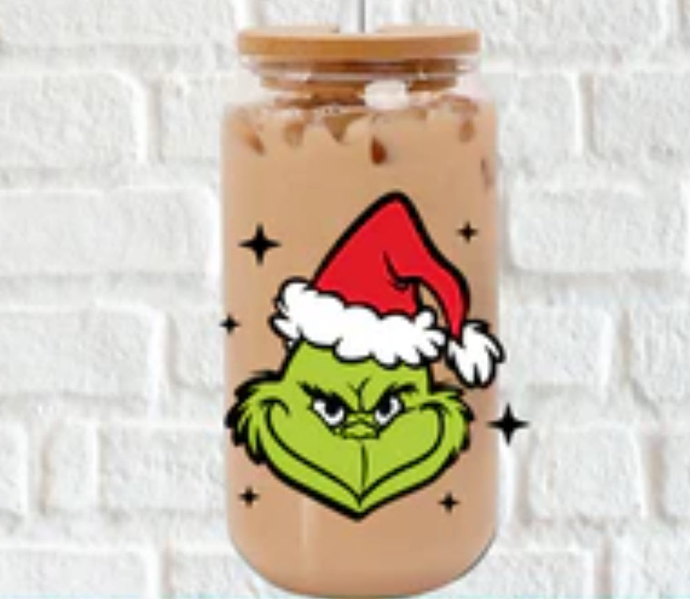 Grinch decal