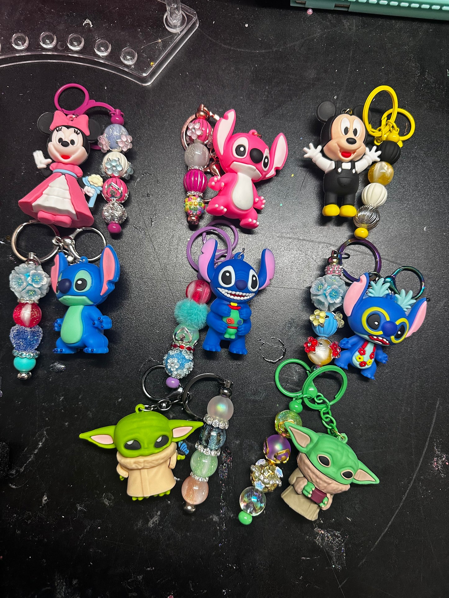 Character keychains