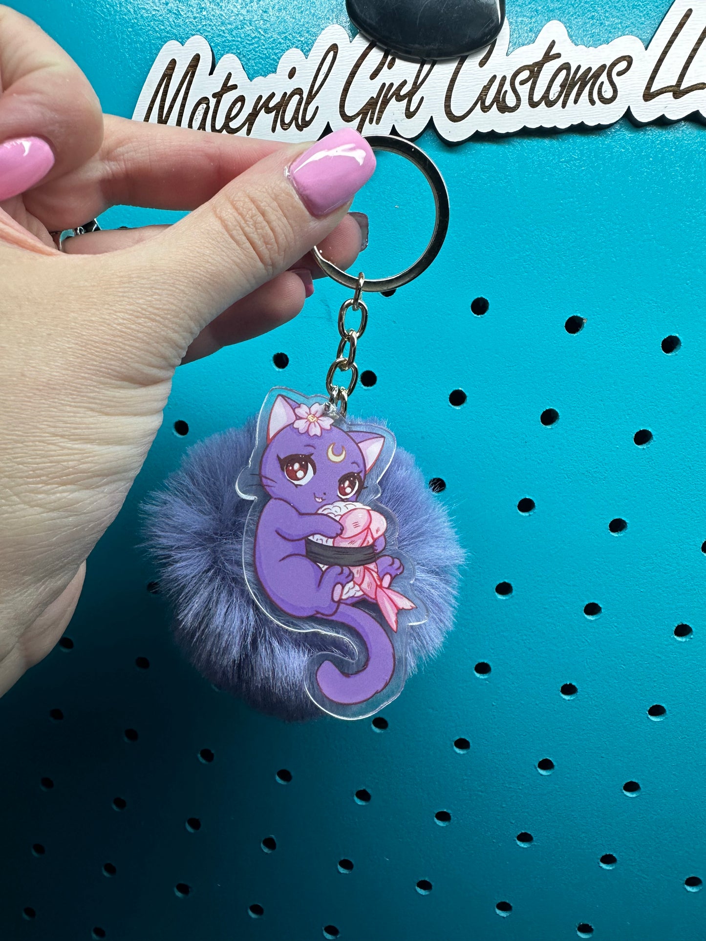 Sailor Moon Cat Keychain