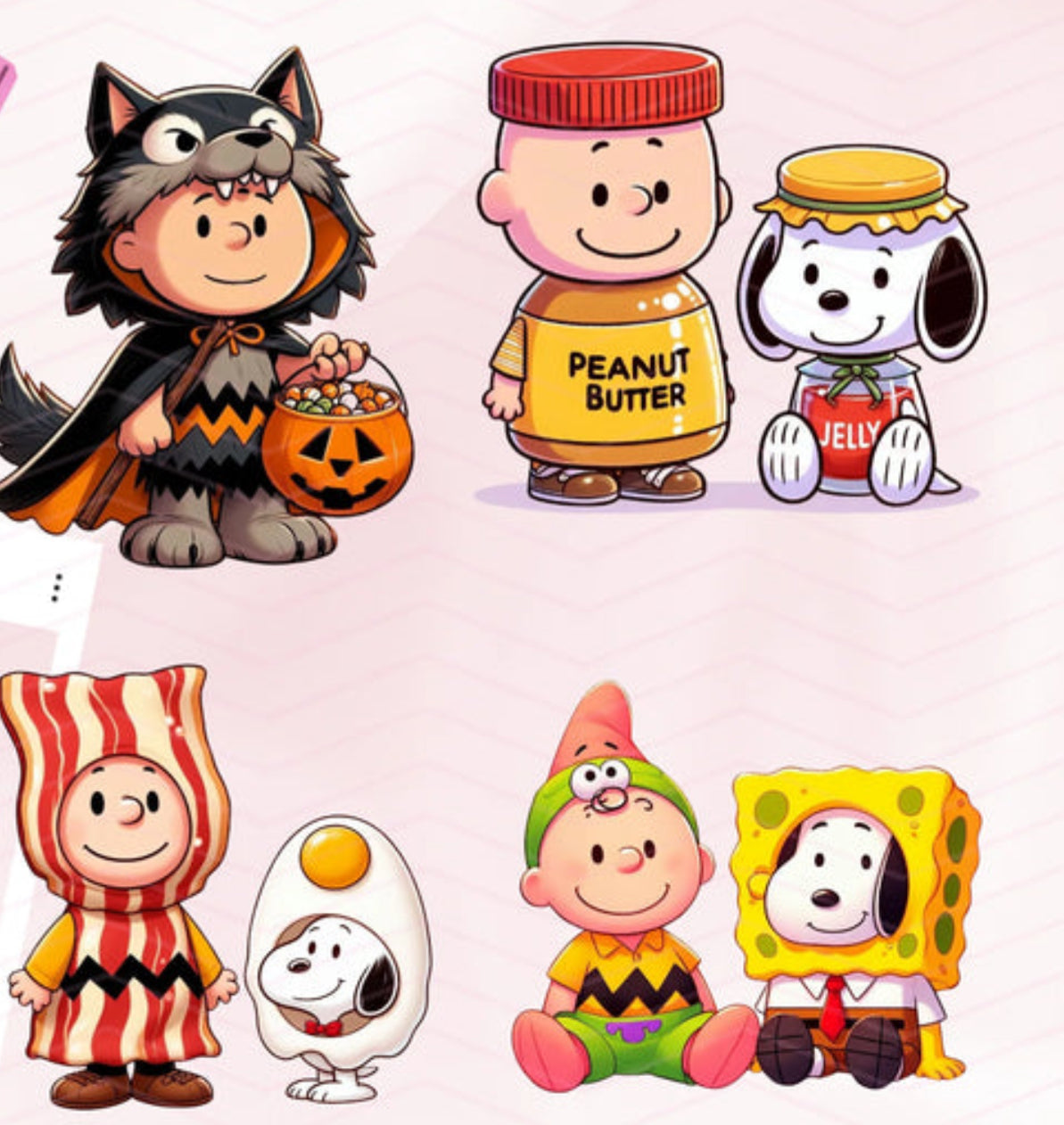 Charlie brown snoopy Halloween DECALS