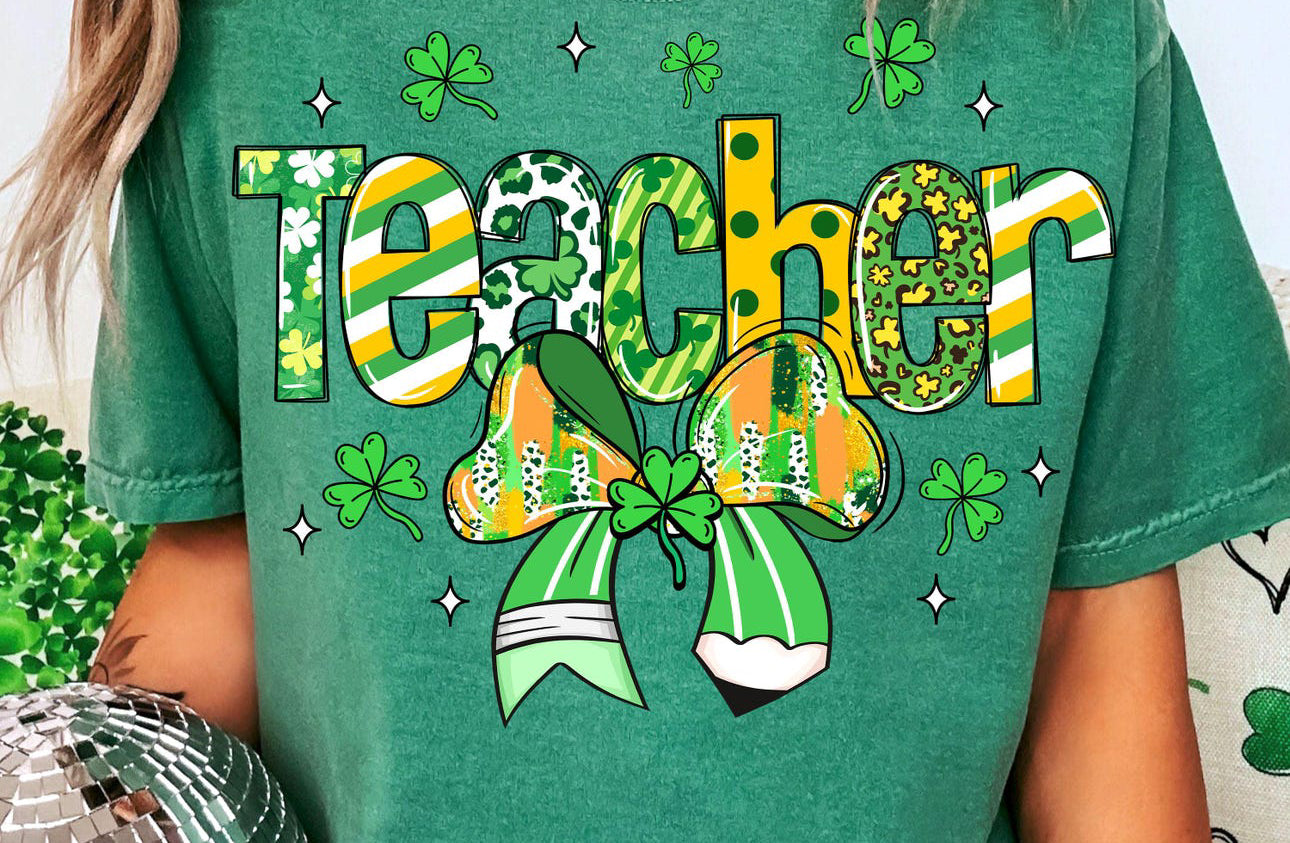 Lucky teacher shirt