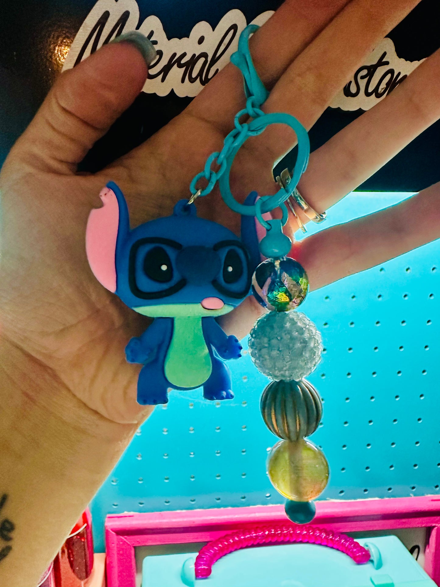 Stitch keychain