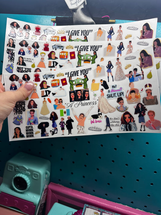 Princess diaries wrap