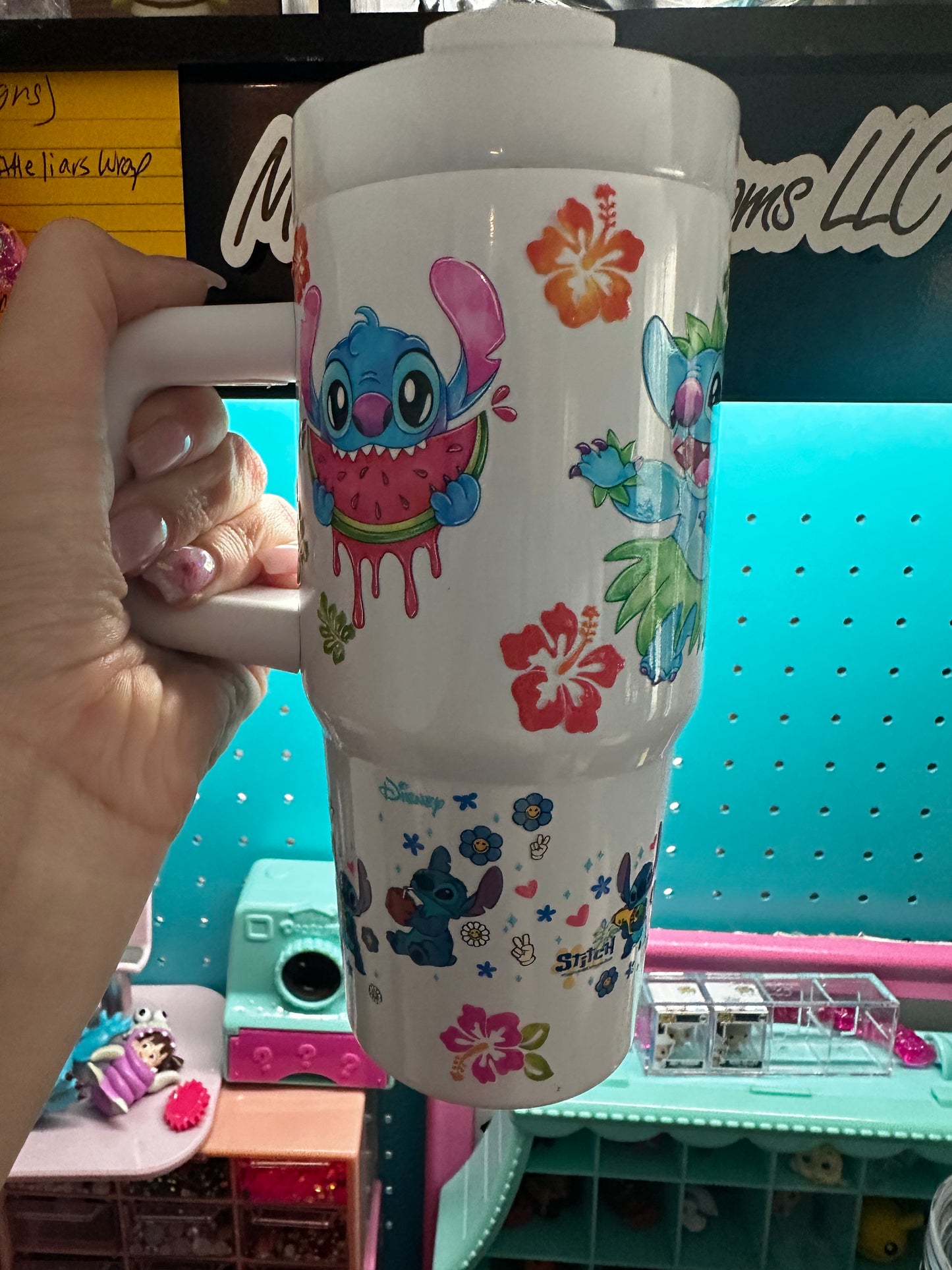 Stitch tumbler 16oz