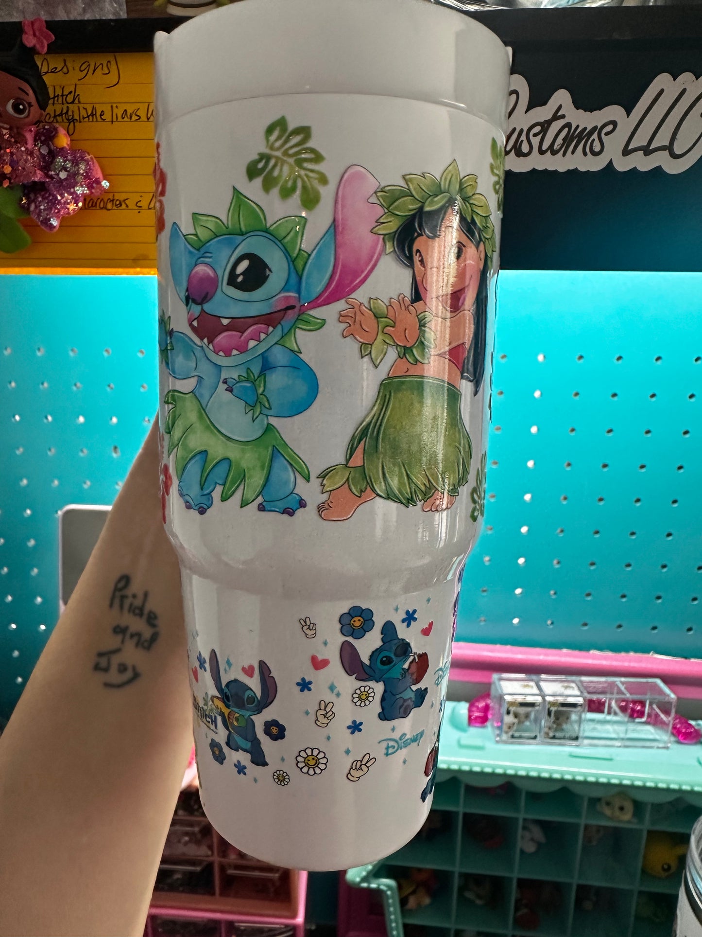 Stitch tumbler 16oz