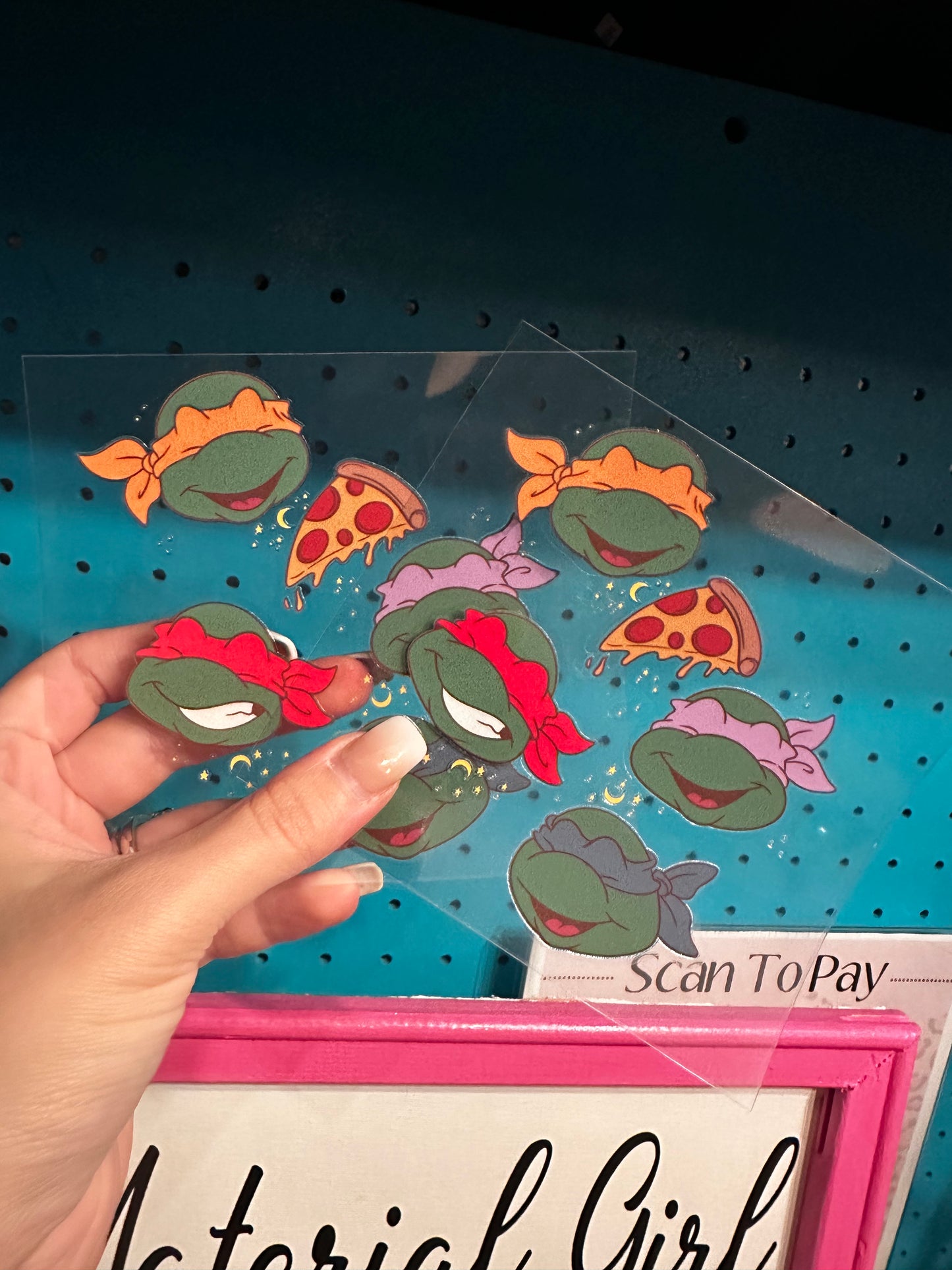 TMNT uv decals