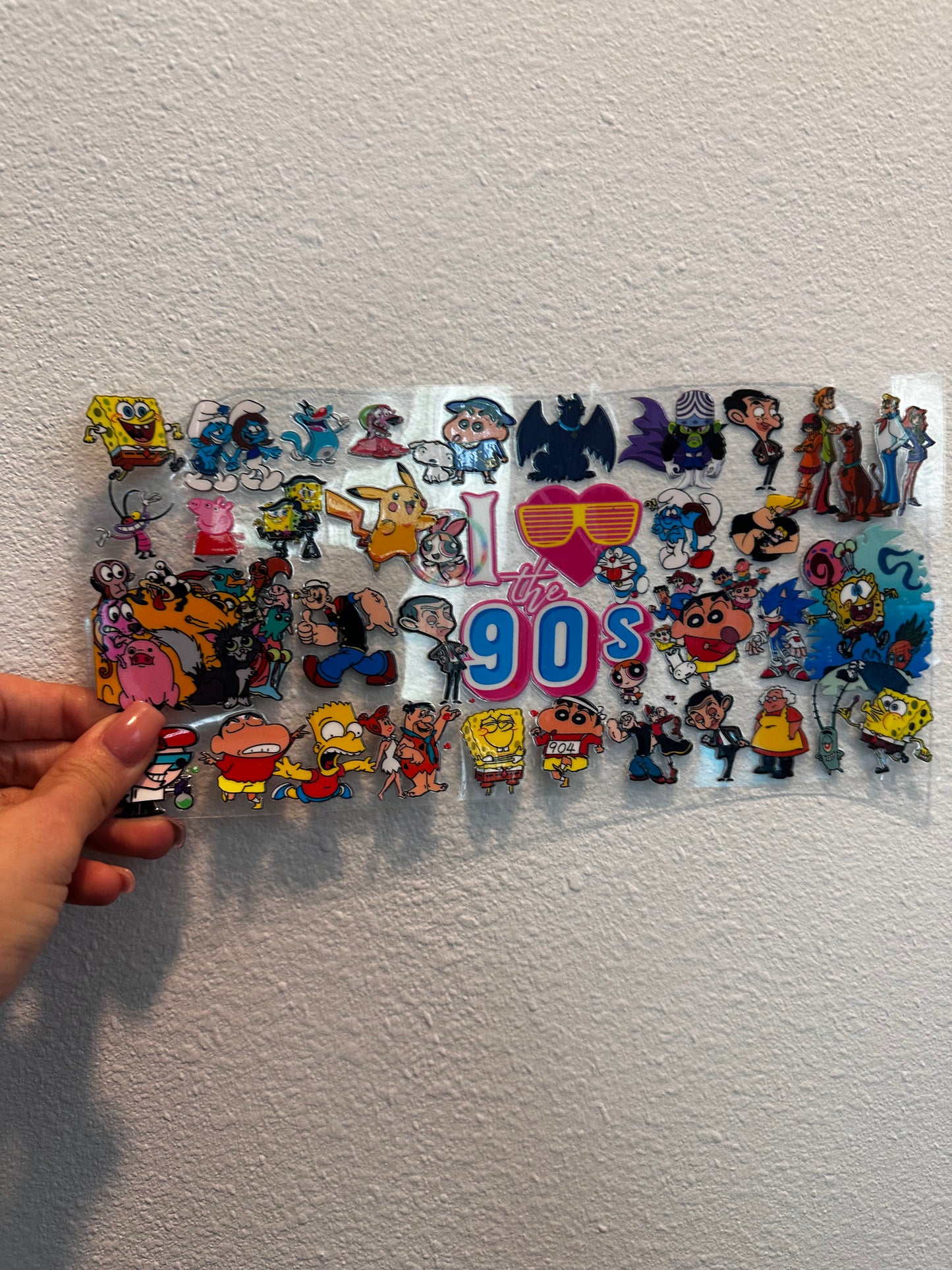 90s wrap double sided
