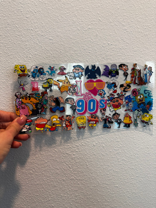90s wrap double sided