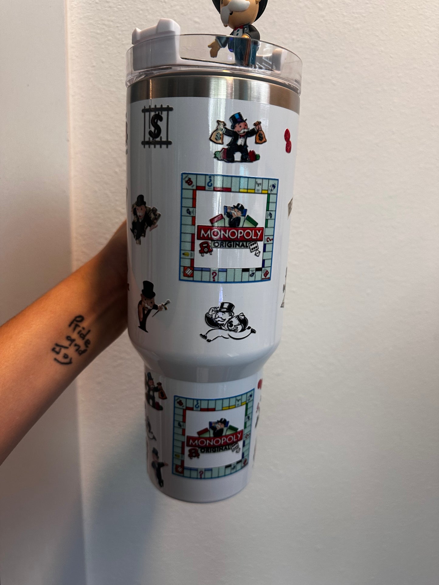 Monopoly 40oz Tumbler