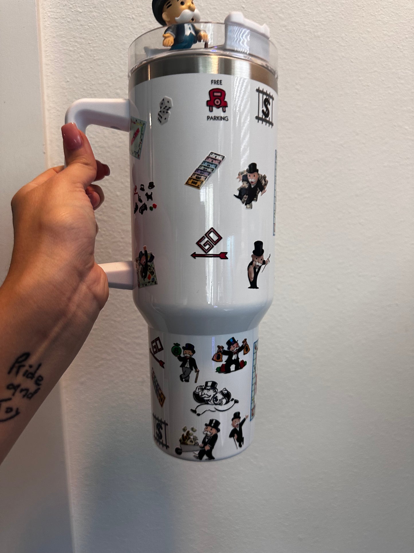 Monopoly 40oz Tumbler
