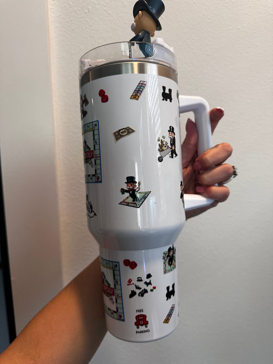 Monopoly 40oz Tumbler