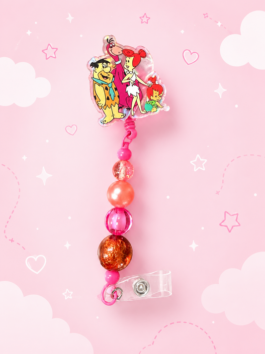 Flinstones Badge Reel